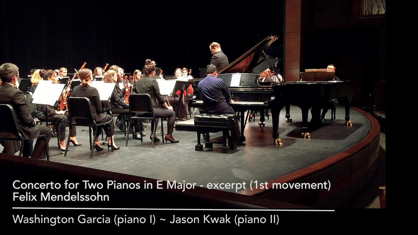 Mendelssohn Two Piano Concerto (excerpt)